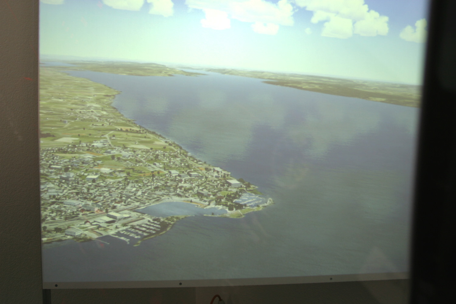 Simulator Landschaft